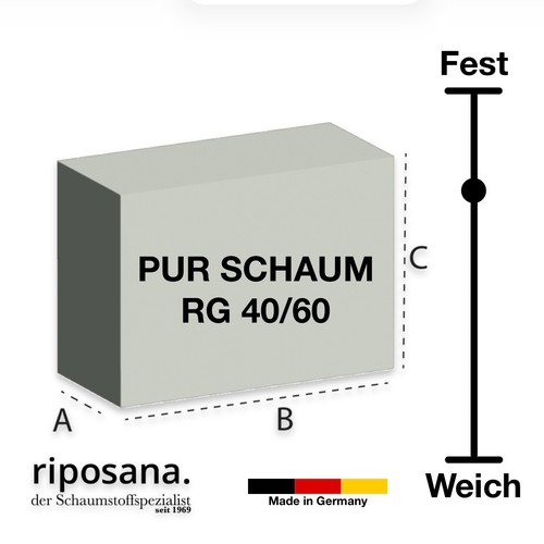 Schaumstoff poly pur 60 - schaumstoff,
