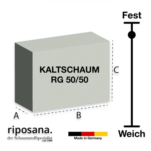 Schaumstoff kaltschaum 50 - schaumstoff,